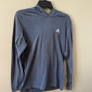 Men’s long sleeve hooded shirt